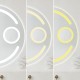 Oglindă Baie LED și Dezaburire Elit's Premium cu Senzor Touch, Lumina Rece, Caldă și Neutră, 70cm,Lupa Cosmetica