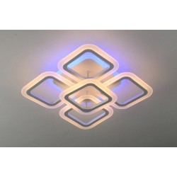 Lustra LED Cu Telecomanda, Elit's Esn M20/4+1RGBr, 122w