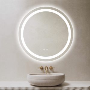 Oglinda Led Rotunda, 70cm, Functie Dezaburire,Elit's  EsnJ05