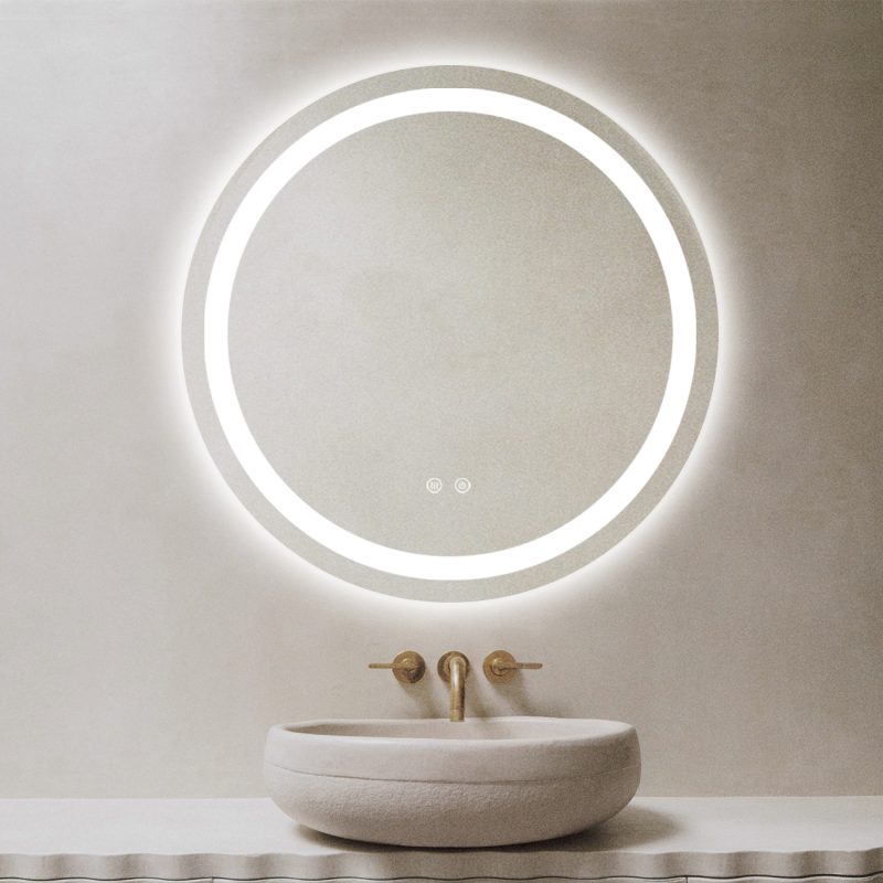 Oglinda Led Rotunda, 70cm, Functie Dezaburire,Elit's  EsnJ05