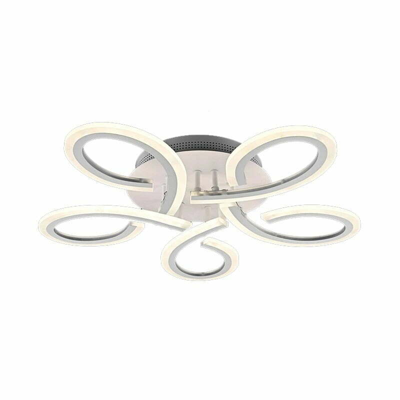 Lustra LED Cu Telecomanda, Elit's, EsnG 3517-5 F, 125w