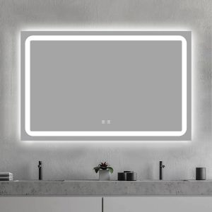 Oglinda LED cu touch si funcție de dezaburire 110 x 70 cm Elit's ESNJ22