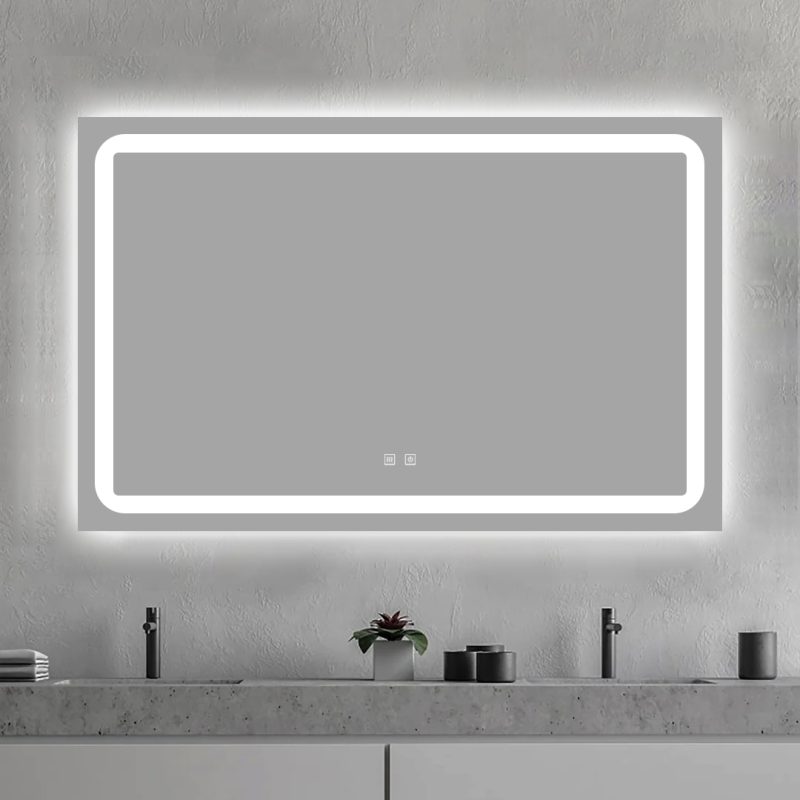 Oglinda LED cu touch si funcție de dezaburire 110 x 70 cm Elit's ESNJ22