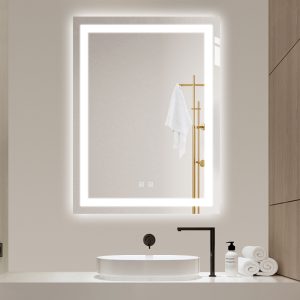 4 Oglinda LED cu funcție de dezaburire Elit's ESNJ08, 80x60cm