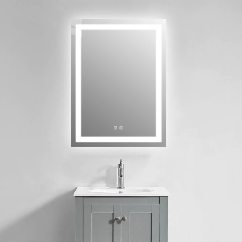 5 Oglinda LED cu funcție de dezaburire Elit's ESNJ08, 80x60cm