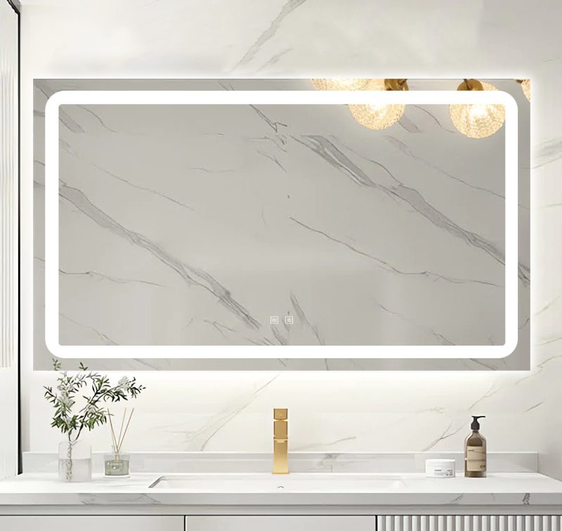 Oglinda LED cu touch si functie de dezaburire 120x70 cm Elit's ESNJ23