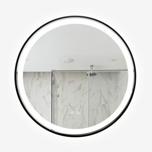 6 Oglinda LED rotundă de 70cm, Elit's model Esn10.1, cu lumină caldă-rece
