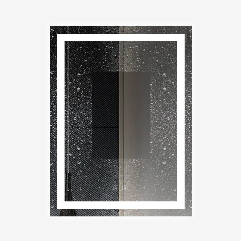6 Oglinda LED cu funcție de dezaburire Elit's ESNJ08, 80x60cm