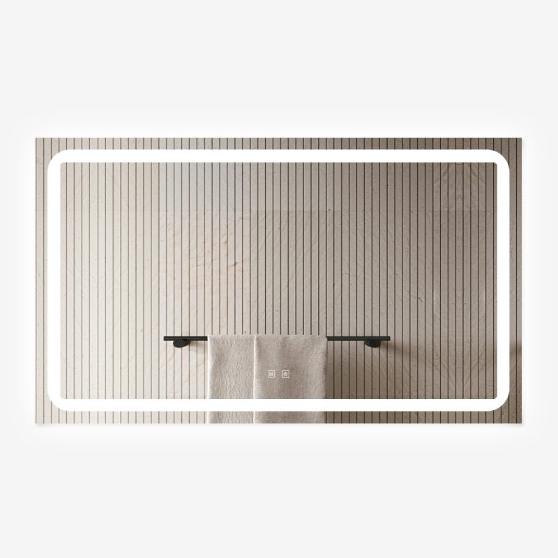 Oglinda LED cu touch si funcție de dezaburire 110 x 70 cm Elit's ESNJ22
