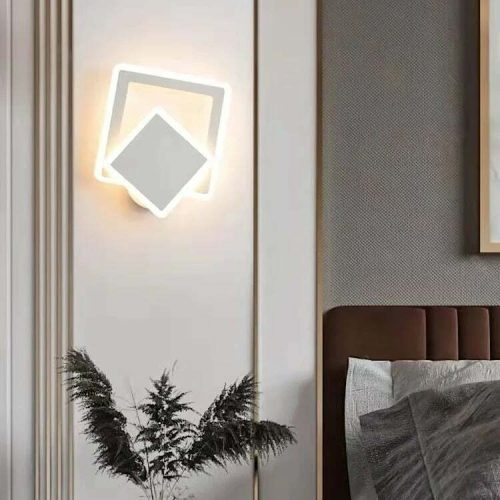 Aplica LED Elit's cu 3 Tipuri De Lumina, 32W, Alb - Corpuri de iluminat pentru perete