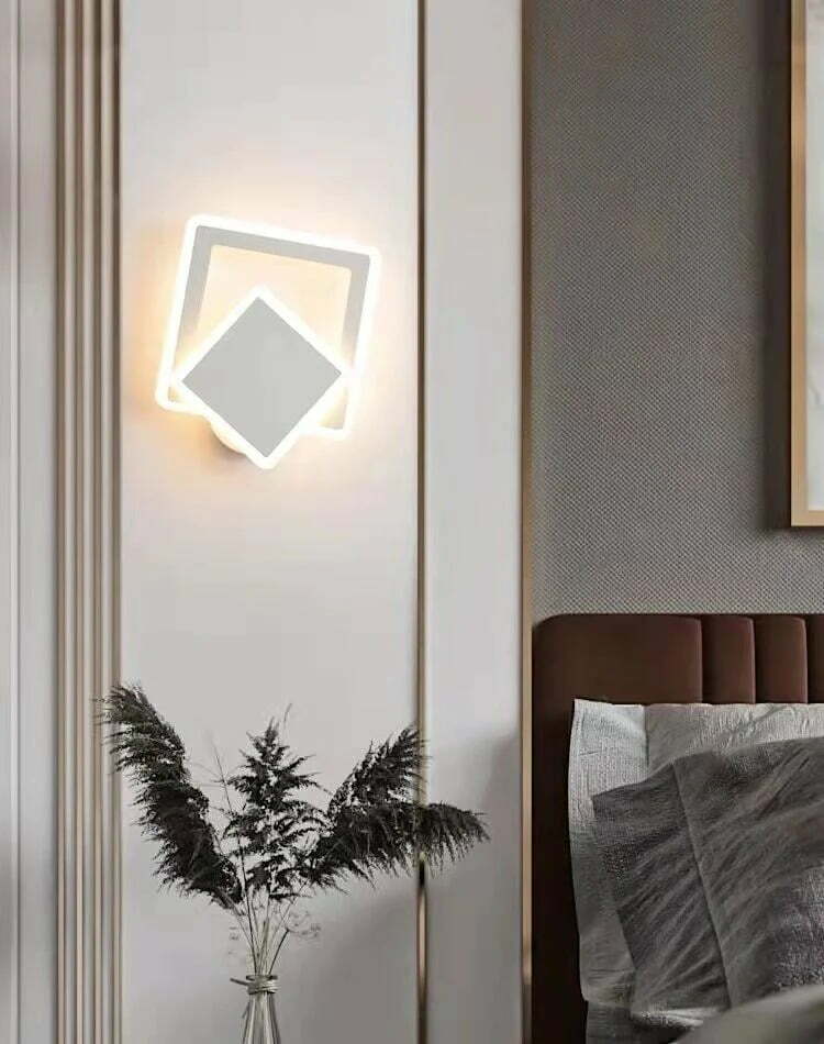 Aplica LED Elit's cu 3 Tipuri De Lumina, 32W, Alb - Corpuri de iluminat pentru perete