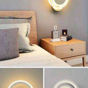 Aplica LED,Elit's  B-2, 3 Tipuri De Lumina, 32W, Alb