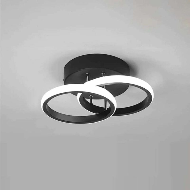 Aplica LED Elit's B130 - Iluminare Versatilă și Eficientă, 32W, Negru