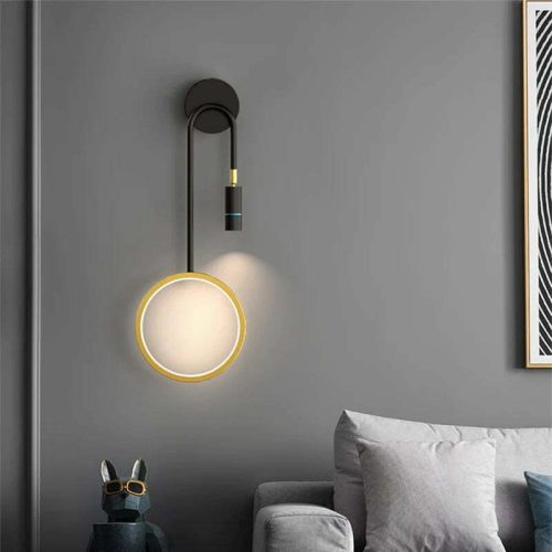 Aplica Led, Elit's Esn B93, 3 Tipuri De Lumina, 40W, Auriu negru