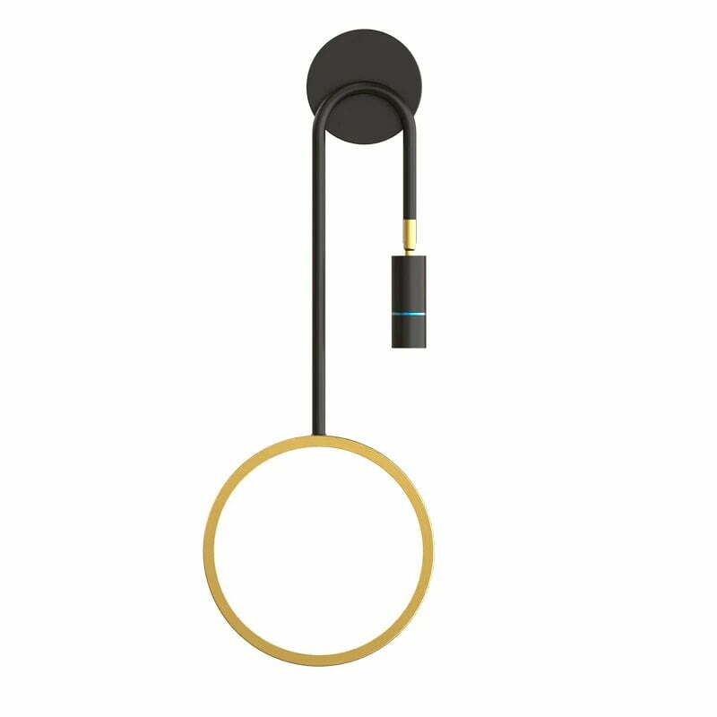Aplica Led, Elit's Esn B93, 3 Tipuri De Lumina, 40W, Auriu negru