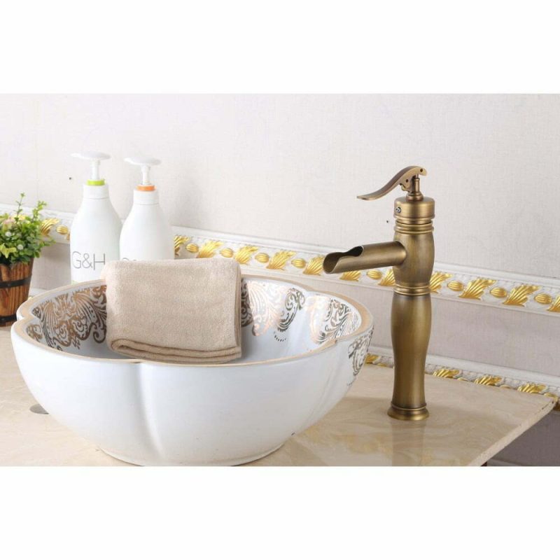 Baterie Lavoar Inalta , Bronz Antichizat,Elit's  Esn 1765