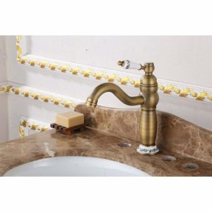 Baterie Lavoar Medie Bronz Antichizat, Esn 1761D