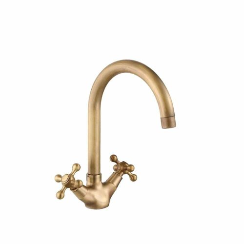 Baterie lavoar Bucatarie, Bronz Antichizat.Elit's  Esn 8367-1B