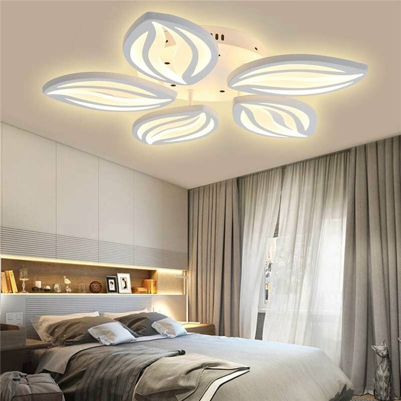 Lustra Led Cu Telecomanda,Elit's  Esn6549 5-WH, 120w