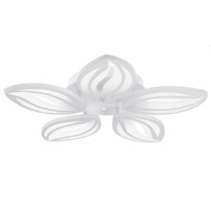 Lustra Led Cu Telecomanda,Elit's  Esn6549 5-WH, 120w