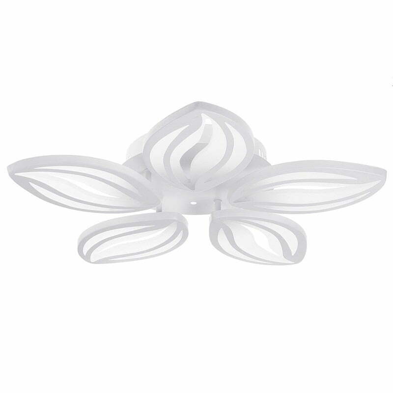 Lustra Led Cu Telecomanda,Elit's  Esn6549 5-WH, 120w