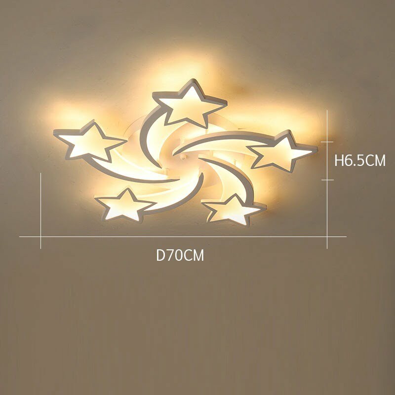 Lustra Led Cu Telecomanda, Elit's Esn6552 5-WH, 150w