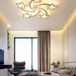 Lustra Led Cu Telecomanda, Elit's Esn6552 5-WH, 150w