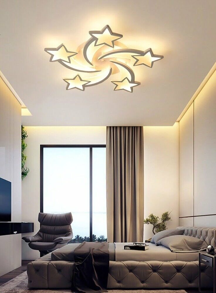 Lustra Led Cu Telecomanda, Elit's Esn6552 5-WH, 150w