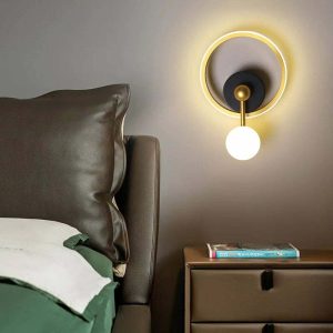 Aplica Led, Elit's Esn B91-2, 3 Tipuri De Lumina, 40W, Auriu