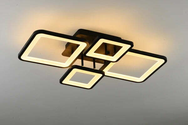 Lustra LED Cu Telecomanda, Elit's Esn K002-2+2 r, 90w