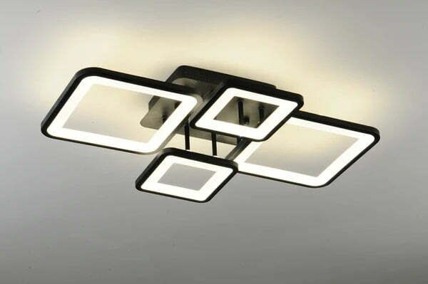 Lustra LED Cu Telecomanda, Elit's Esn K002-2+2 r, 90w