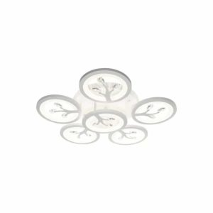 Lustra LED Cu Telecomanda, 144W, Elit's, Esn K27-5+1