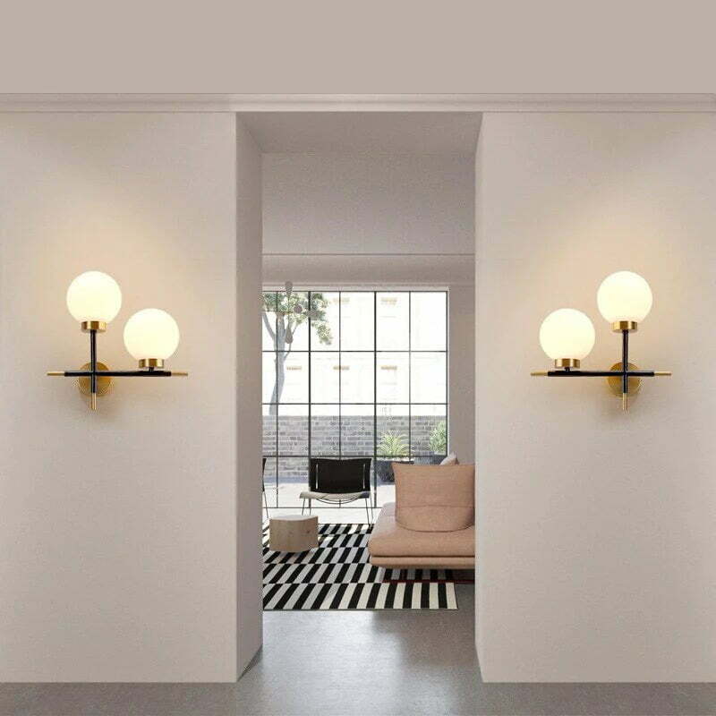 Lampa LED De Perete Cu Abajur,Elit's  24x32 Cm, 40W, Gold