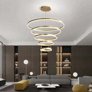 Lustra LED Cu Telecomanda, Elit's EsnF315-5, 372 w
