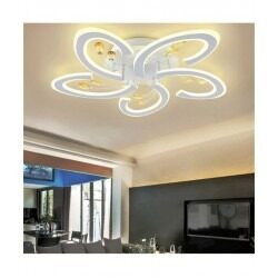 Lustra LED Cu Telecomanda, Lumina Rece Calda, Intensitate Reglabila Elit's Esn k53-5r 160w