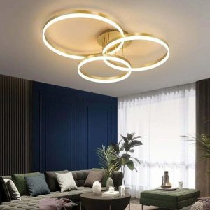 Lustra LED Cu Telecomanda, Elit's Esn 5185-400F, 160w