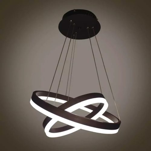 Lustra LED Cu Telecomanda, Elit's Esn5205-500-300 Maro Caffe, 96w