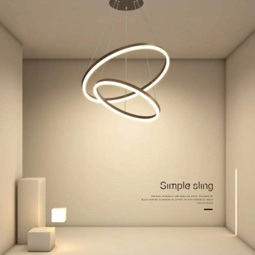 Lustra LED Cu Telecomanda, Elit's EsnF313-2, 120w