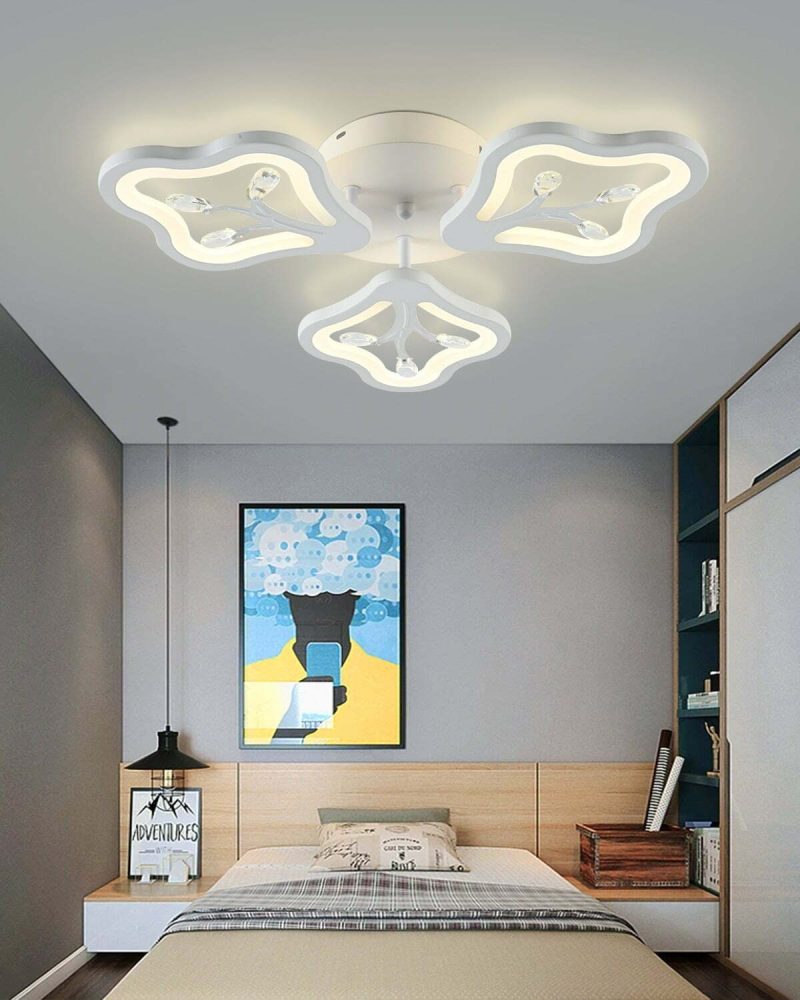 Lustra LED Cu Telecomanda, Elit's EsnG 3324-3F, 60w