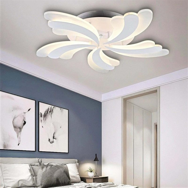 Lustra LED Cu Telecomanda, Elit's EsnG3331-5, 84w