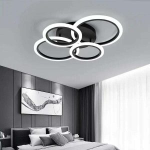 Lustra LED Cu Telecomanda, Elit's Esn K001 /2+2n r, 84w