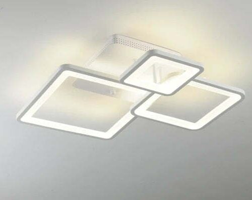 Lustra LED Cu Telecomanda, Elit's Esn K002-3, 112w