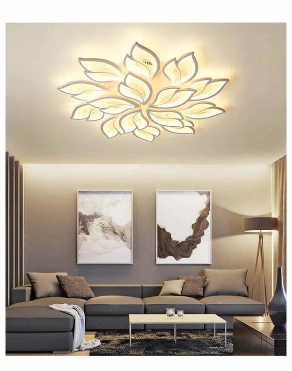 Lustra LED Cu Telecomanda, Elit's Esn K137/15 R, 360 w