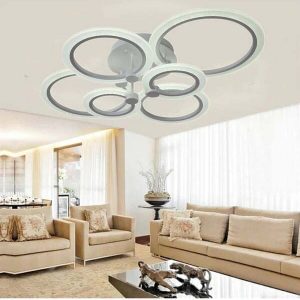 Lustra LED Cu Telecomanda, Elit's Esn K38 2+2+2, 160w