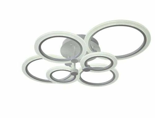 Lustra LED Cu Telecomanda, Elit's Esn K38 2+2+2, 160w