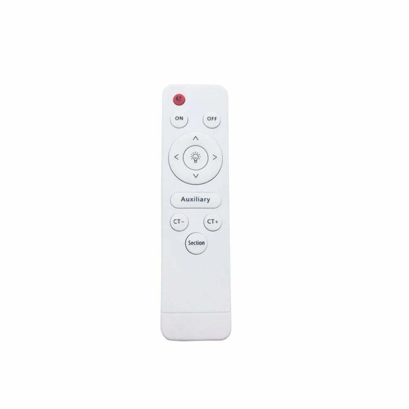 Lustra LED Cu Telecomanda, Elit's Esn M003-6+3, 132W, Alb