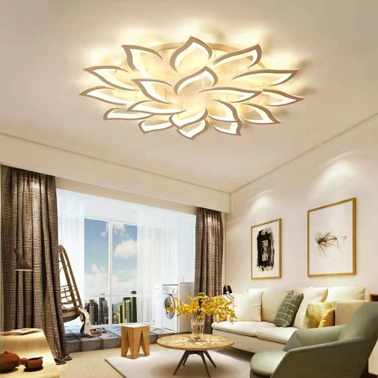Lustra LED Cu Telecomanda, Elit's Esn M027-10-5, 280W, Alb