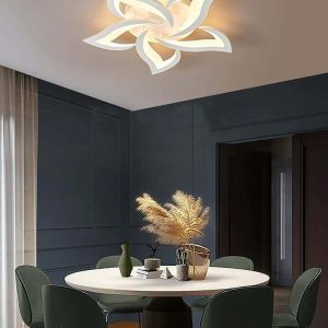 Lustra Led Cu Telecomanda,Elit's  EsnM027-5, 90w, 66 cm