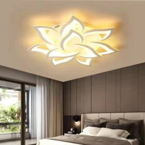 Lustra LED Cu Telecomanda, Elit's  -7+3, 180W, Alb