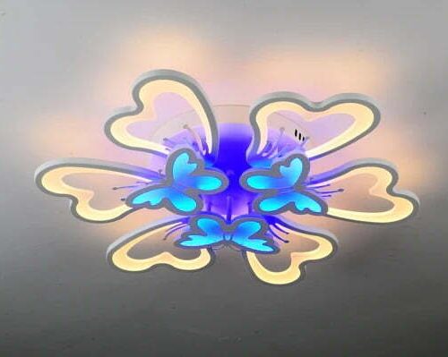 Lustra LED Cu Telecomanda, Elit's Esn M218/6+3, 210w